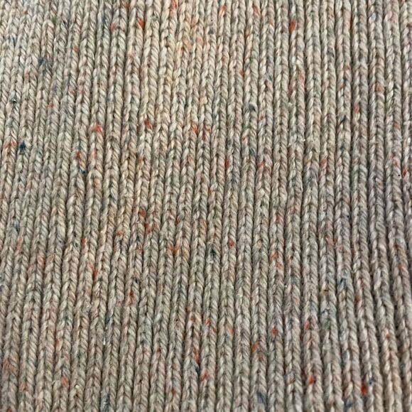 J. Jill Tan Knit Open Cardigan Sweater Womens Size Small Cotton Silk Long Sleeve - Picture 9 of 11